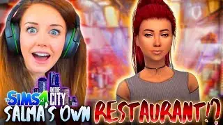 👩‍🍳CELEBRITY CHEF SALMA!💁 (The Sims 4 IN THE CITY #18! 💒)￼