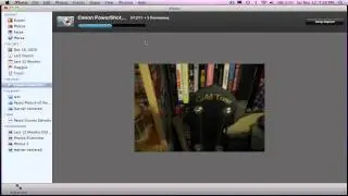 Importing pictures into iPhoto 11
