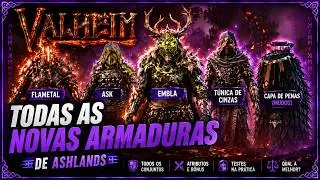 VALHEIM | ASHLANDS E AS NOVAS ARMADURAS
