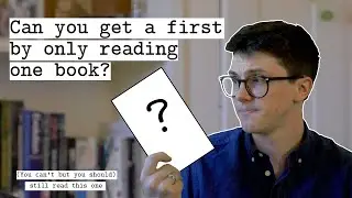 Reading One Book Got Me a First Class Degree