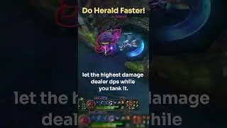 Why Are You SLOW at Taking HERALD? #leagueoflegends #leaguetips  #leaguecoach