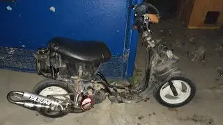 Yamaha Jog за 7000₽. Собираю бюджетный стантовый скутер. Часть 1.