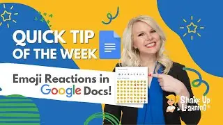 Emoji Reactions in Google Docs