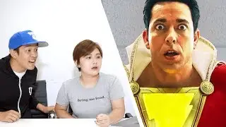 Chinese Students React to Shazam 留學生看DC英雄沙赞