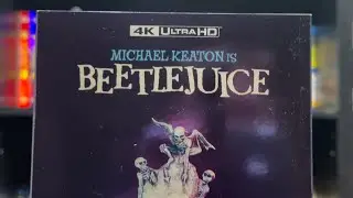 Beetlejuice 4K unboxing ￼