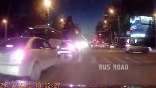Очередной дурачок за рулем