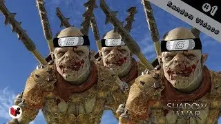 ORC NINJA KILLED ME?!?!?! SHAME! BURNNNN! | Shadow of War (Random Videos #1)