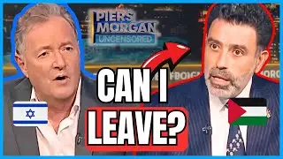 Pro-Hamas Activist Gets Angry When Piers Morgan Asks This