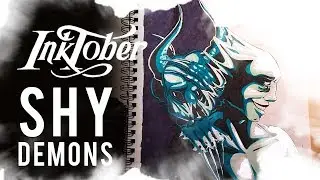 [Inktober Speed Drawing] Shy Demons