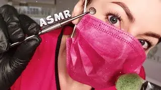 ASMR COSMETOLOGIST | FACE CLEANING & MASSAGE | ROLE PLAY | WHISPER | GLOVES | MEDICAL CHECKUP