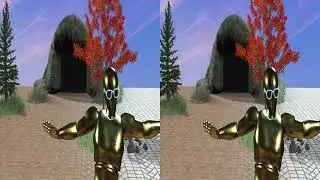 Robot Dance 4K S3D - another test
