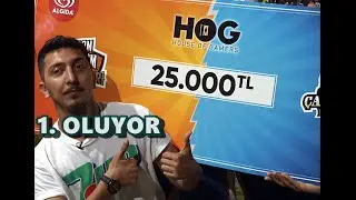 HOG 3 kazananı Evrim Shinka oluyor 25000 TL ÖDÜL kazanıyor !
