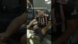 El Kun feliz por volver a jugar al fútbol #shorts #kun #kunaguero