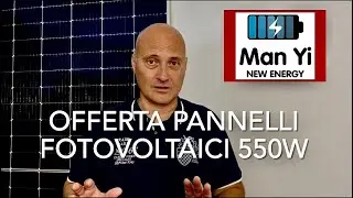 OFFERTA PANNELLI FOTOVOLTAICI 550W -  RITIRO DA MILANO