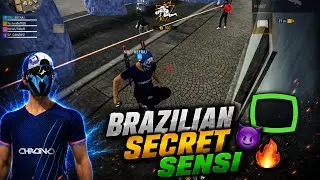 BRAZILIAN SECRET HIGH SENSI 😳🔥 | HIGH SENSI SECRET 🥶⚡ | BEST SENSITIVITY SETTINGS 💀