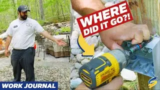 A Tool Disappeared During The Job! // Work Journal