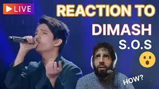 REACTION to DIMASH - S.O.S (2017)  LIVE, UNIQUE VOICE from a different planet!