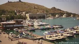 Балаклава, набережная Назукина.13 августа 2018 года