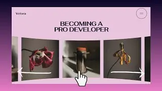 Create a Modern 3D Responsive Slider Website | HTML CSS JavaScript Tutorial