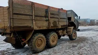Полумёртвый военный вездеход! Армейский Камаз 4310. Экстремальный шоферизм#1