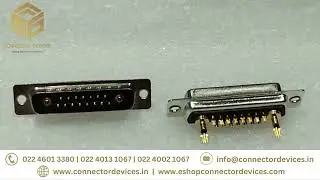 Machine Pin D Sub Solder Type 15+2 17 W 2