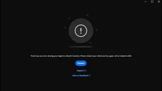 Solve the problem, There was an error during your login to Ubisoft Connect. (Error dolphin-028)