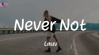 Never Not - Lauv (Lyrics)