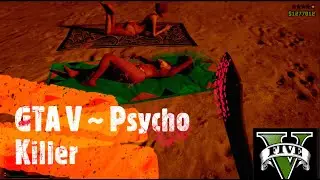 A mind of a psychopath | GTA V | Beach rampage