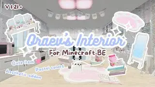 🩵 Oraev's Interior for v 1.21+ and how to download | Minecraft Bedrock Edition