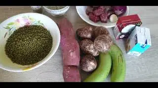 HARICOTS MUGO AU COCO ET Bœuf #N'TSENDSI ZA HANADSI