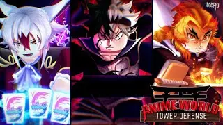 (🔴LIVE) NEW GAME Anime World Tower Defense