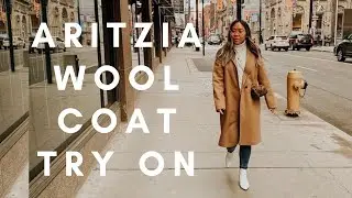Aritzia Wool Coats| Try on + Shop with Me!