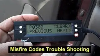 Trouble shooting a misfire code P0300, P0301, P0302, P0303, P0304, P0305, P0306, P0307, P0308