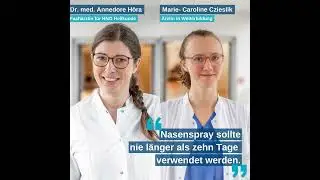 Nasenspray ist keine dauerhafte Lösung