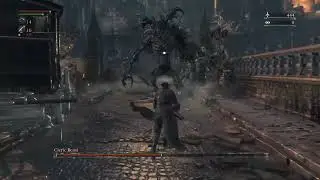 Cleric Beast full boss fight!! | Bloodborne