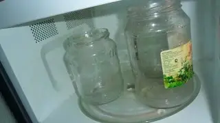 Как простерилизовать банки в микроволновке