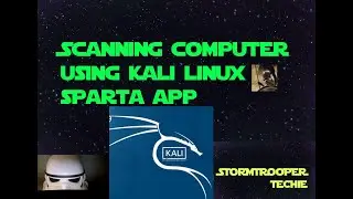 Scanning computers using Kali Linux Sparta