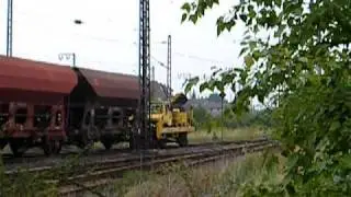 Zweiwege Unimog U1650 bei der Arbeit in Lehrte
