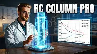 RC Column Design (Short & Long) | Automated 3-D Interaction Curve & Dynamic Excel Logic – Part 04!