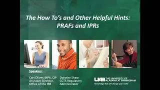 PRAF's and IPR's: How To's & Helpful Hints