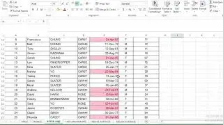 Select Data Using Conditional Formatting Tool in MS Excel