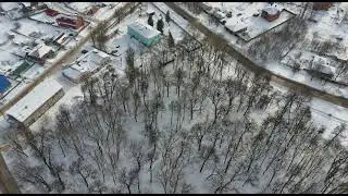 Белев парк консервного завода январь 2022г.