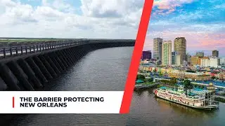 Inside the storm surge barrier built to protect New Orleans after Katrina