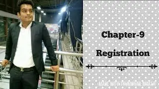 Registration || Lecture-29 (FREE GST CLASSES CA FINAL MAY 2018)