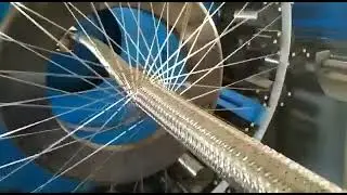 Производство металлорукава высокого давления.