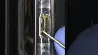 #satisfying USB-C charging port #cleaning under the #microscope at #phonefixcraft