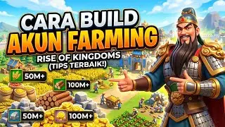 HOW TO BUILD A FARM ACCOUNT IS QUITE EASY ‼️ RISE OF KINGDOMS