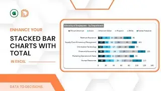 Enhance Your Stacked Bar Charts with Totals in Excel