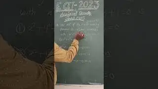 Analytical Geometry Short cut for Ecet 2023 ||Trick-6