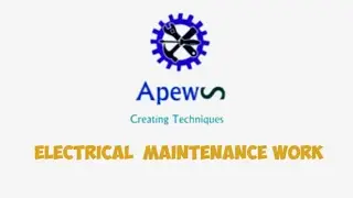 #apews Electrical work